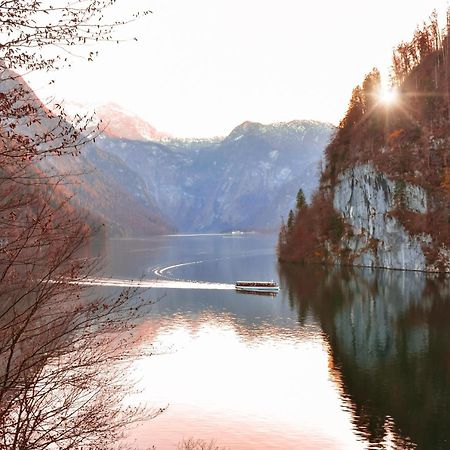 Ferienwohnung Geisberg - Moderne Wohnung Mit Alpinem Flair In Traumlage Schönau am Königssee Extérieur photo